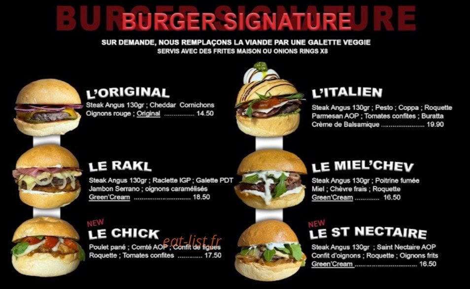 The Beefy's — carte page 4
