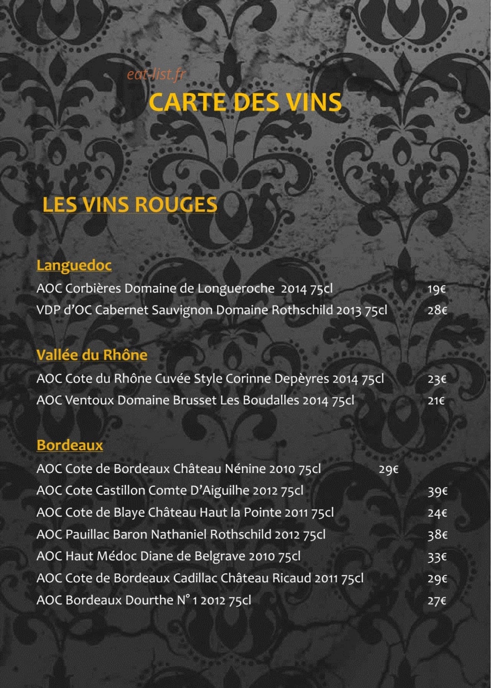 Château de l'hermitage — carte page 8