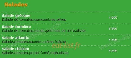 Allo pizza 95 — carte page 4