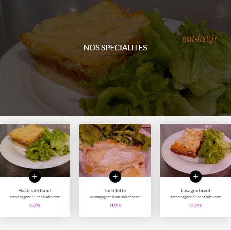 Chez Mamie Lili — carte page 2