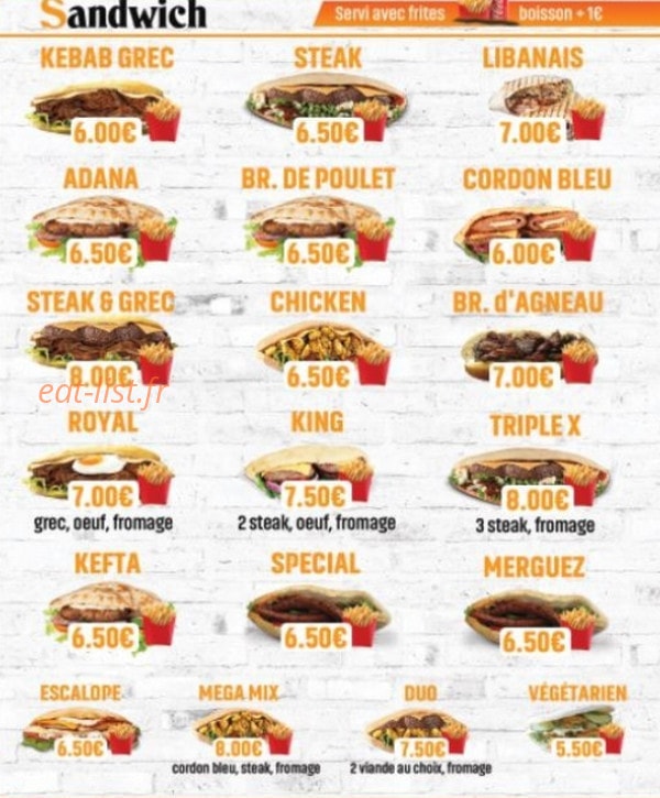 Grill D'Oise — carte page 2