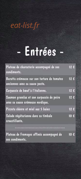 Le Cent Seize — carte page 1