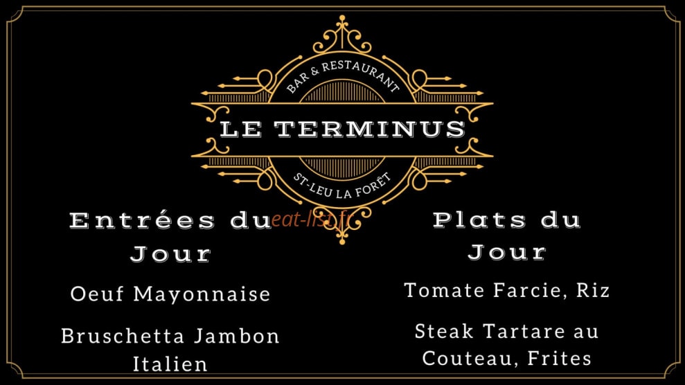 Le Terminus — carte page 1
