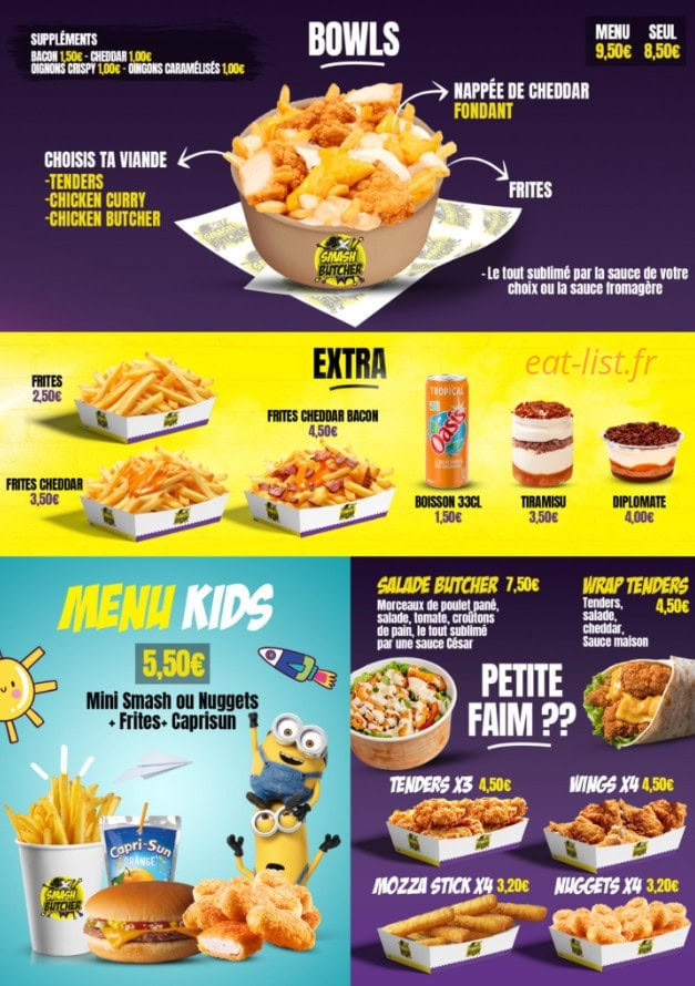 Smash Butcher — carte page 3
