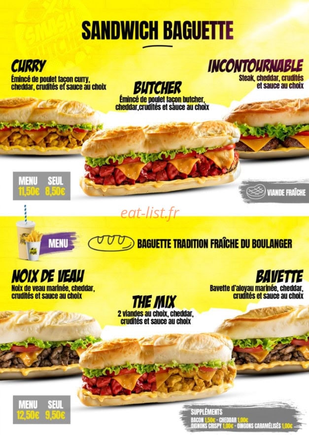 Smash Butcher — carte page 2