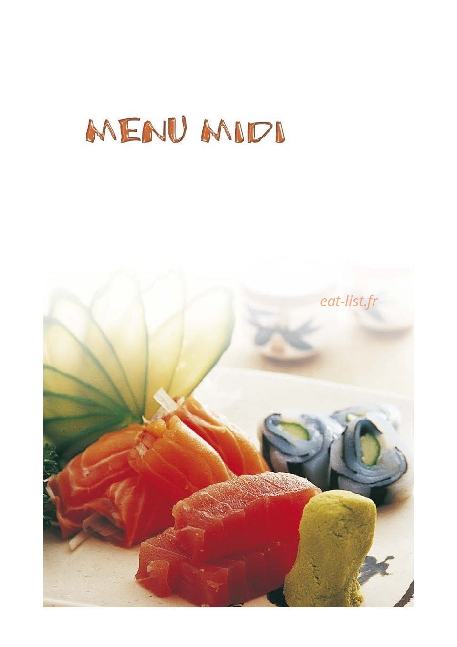 Sushi Kyoto — carte page 11