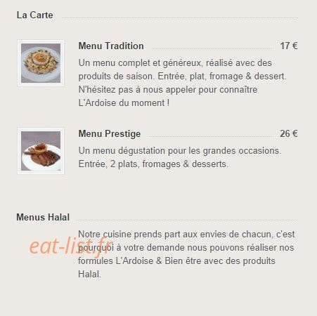 L'Ardoise — carte page 10