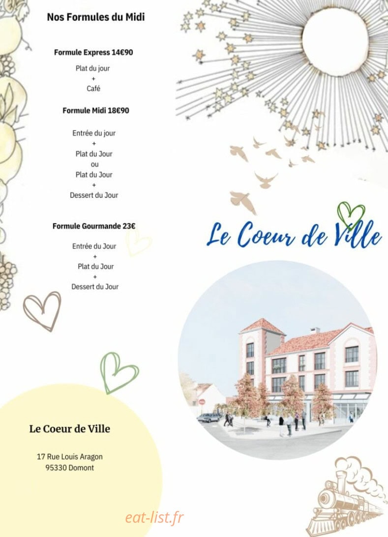 Le Cœur de Ville — carte page 1