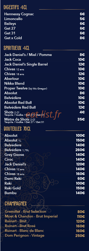 Le vintage — carte page 4