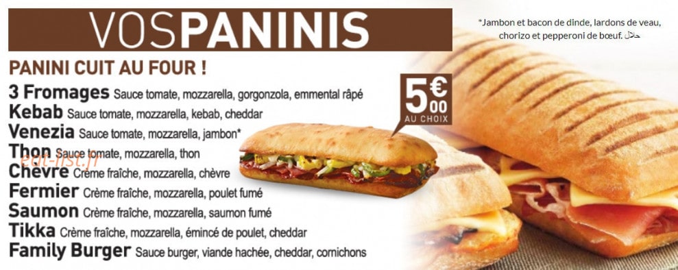 Pizza Family — carte page 2