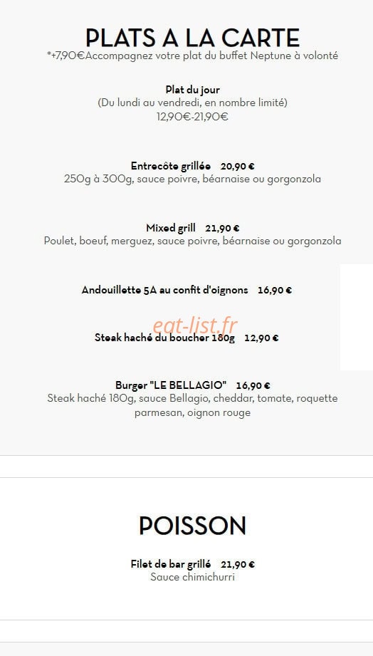 Bellagio — carte page 5