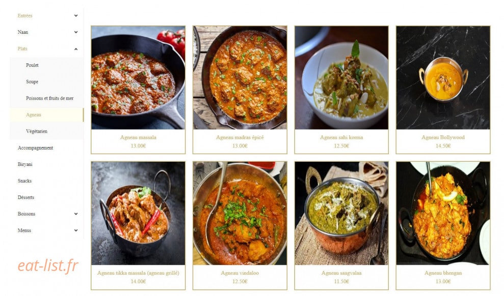 Escale bollywood — carte page 9