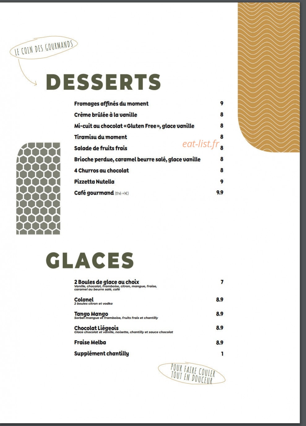 Le Flore — carte page 5