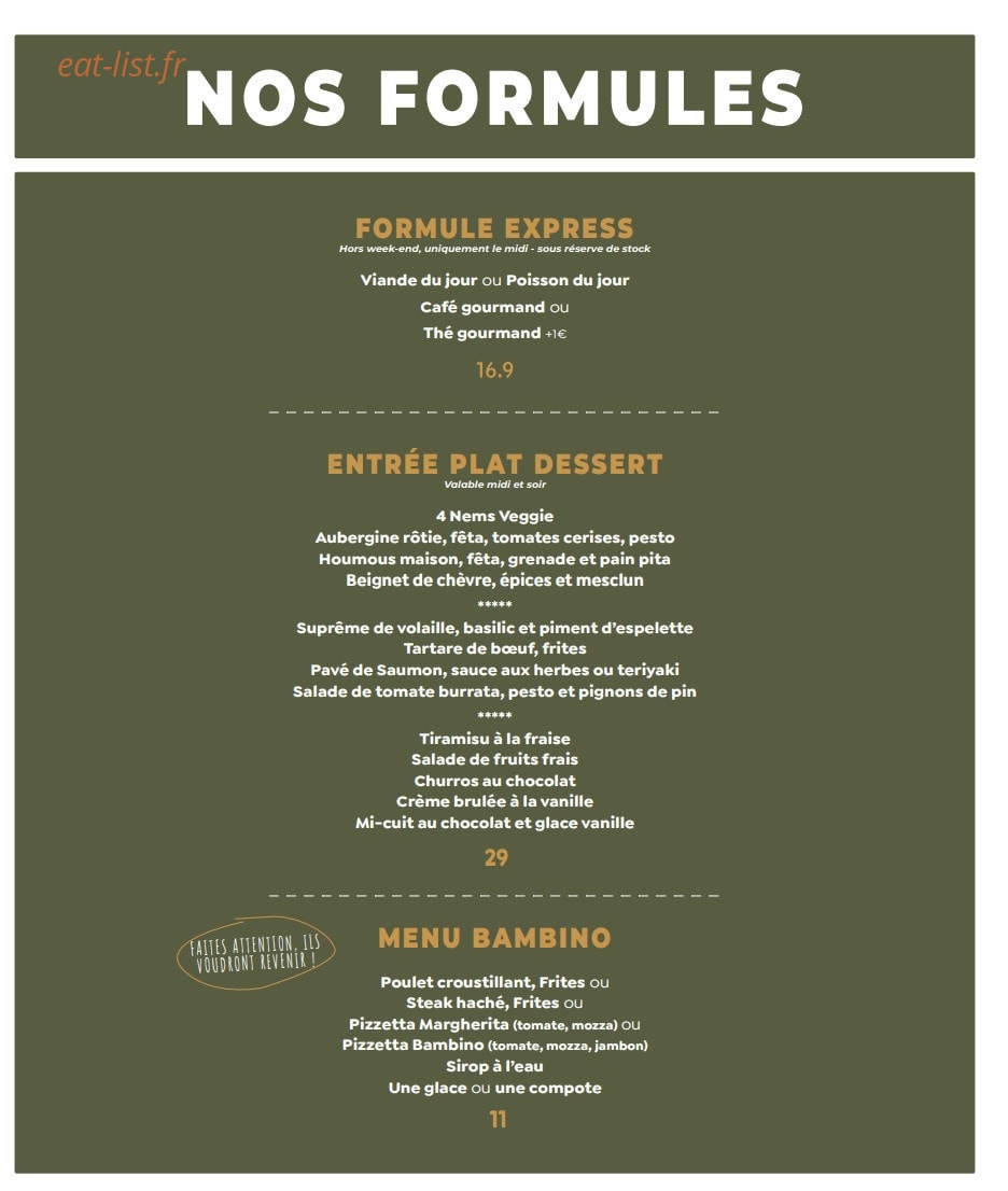 Le Flore — carte page 6