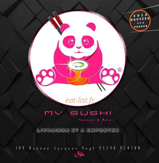 My Sushi Saveurs D’Asie — carte page 1