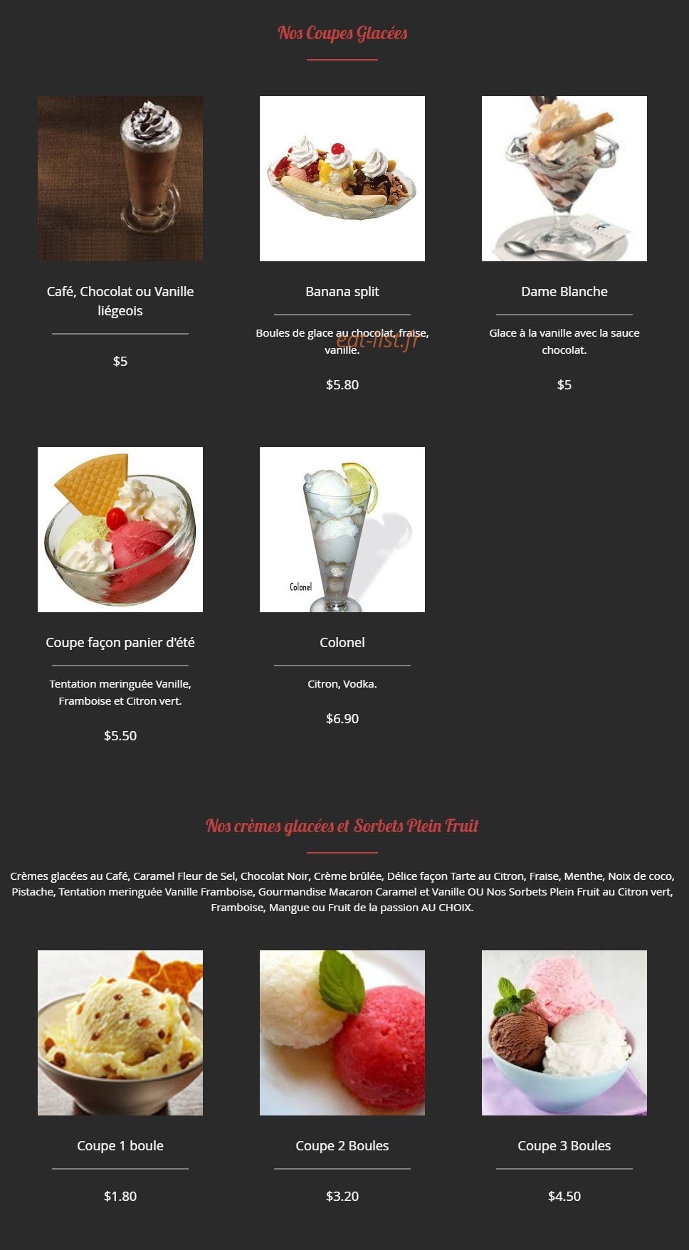 R.Sushi — carte page 36
