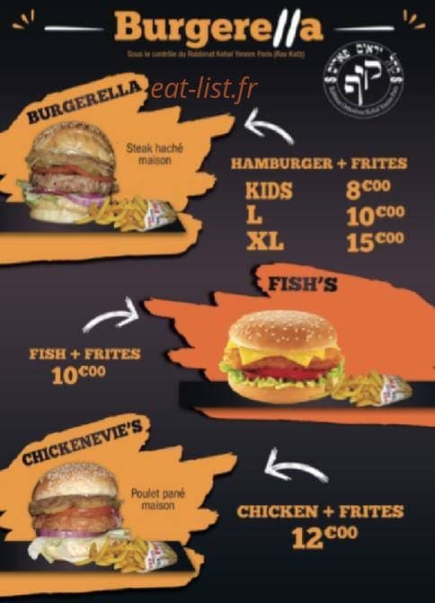 Burgerella — carte page 1