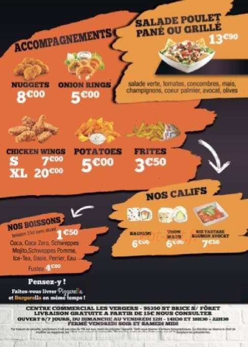 Burgerella — carte page 2