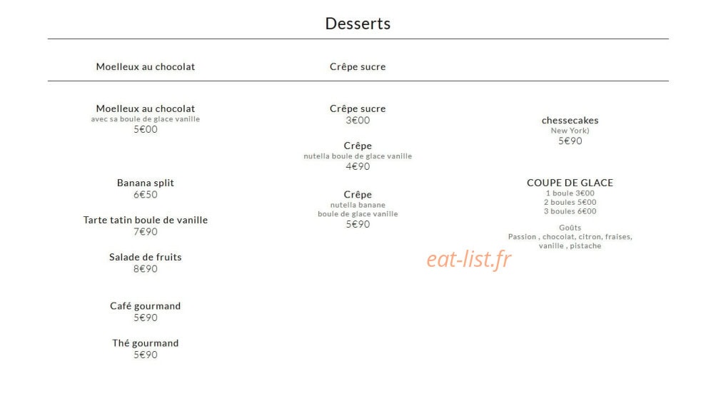 Le coq — carte page 4