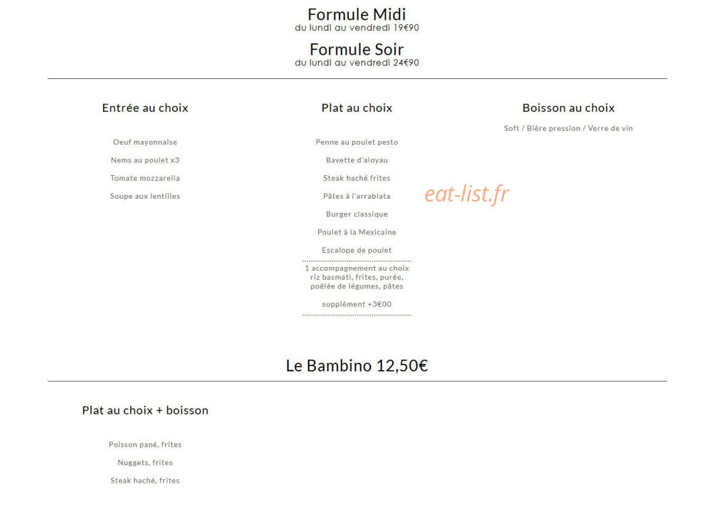 Le coq — carte page 2