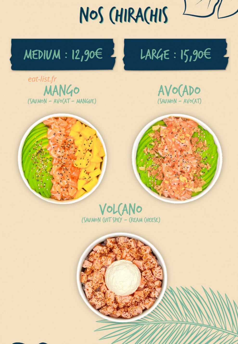 Ono Loa Bowl — carte page 9