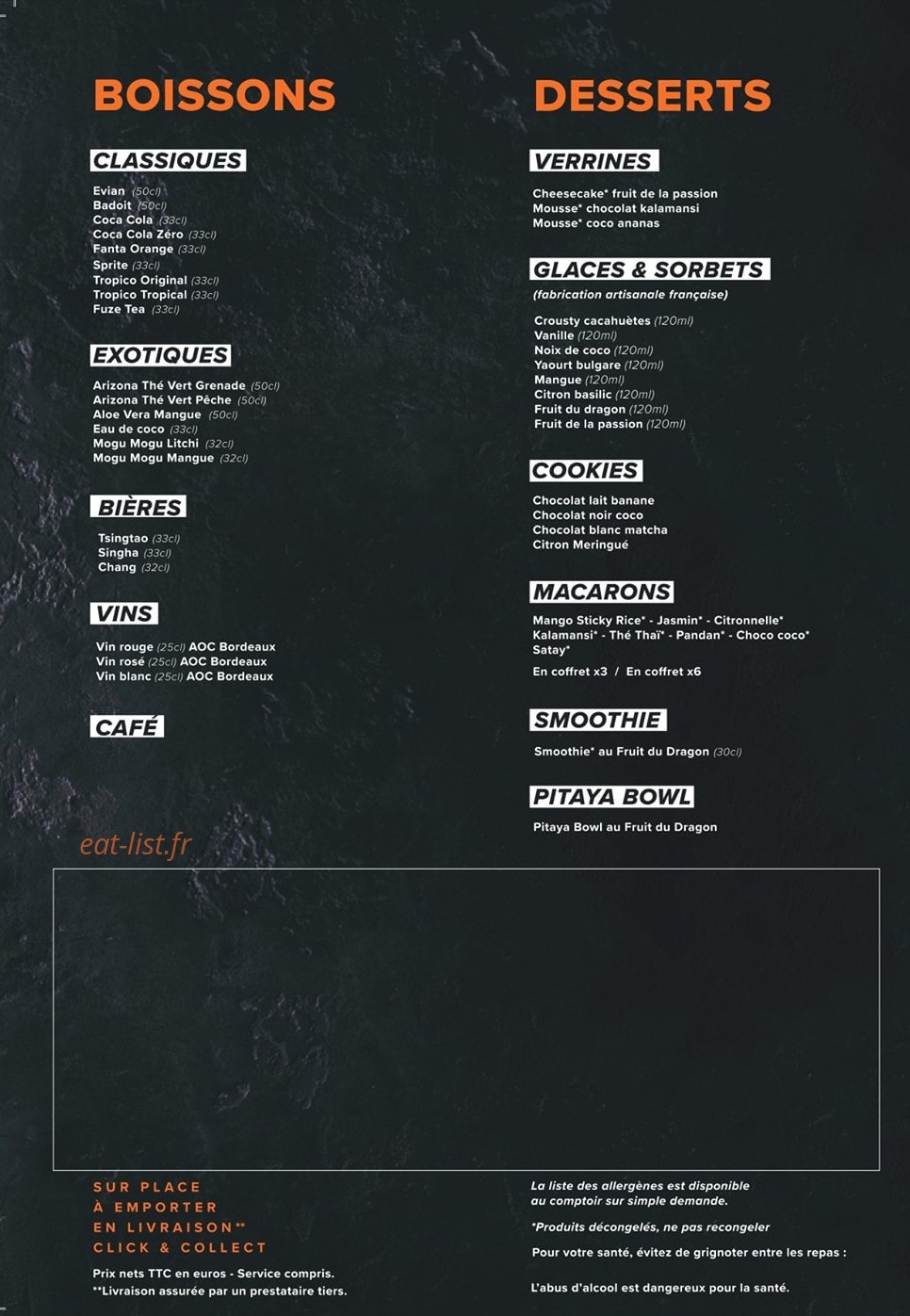 Pitaya — carte page 4