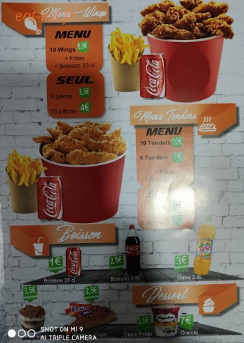 Allo Pizza 95 — carte page 4