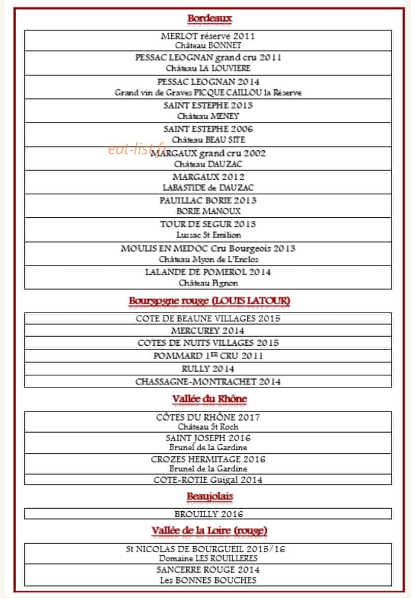 L'Atelier — carte page 4