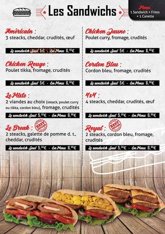 Le Break — carte page 3