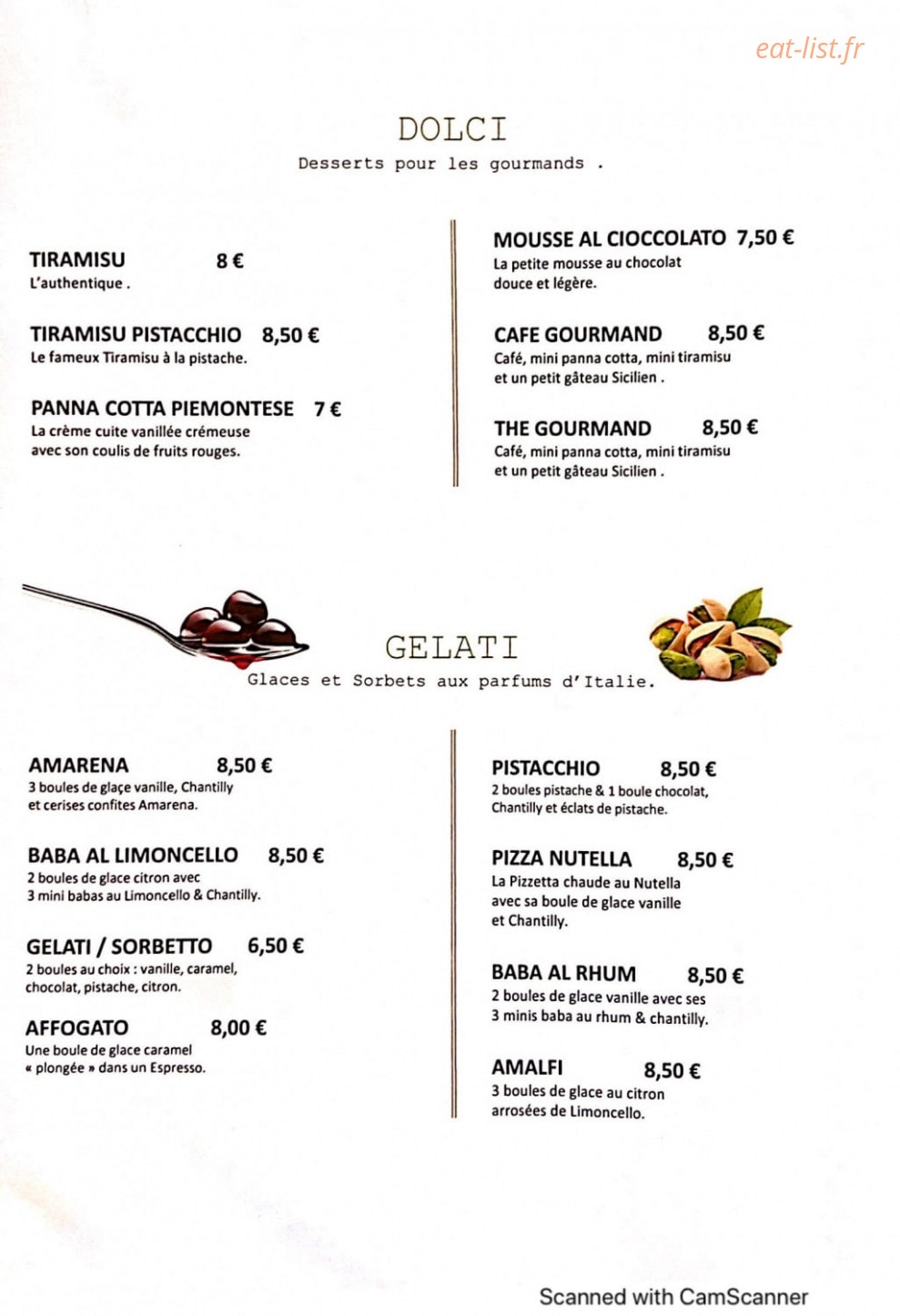Georgio — carte page 6