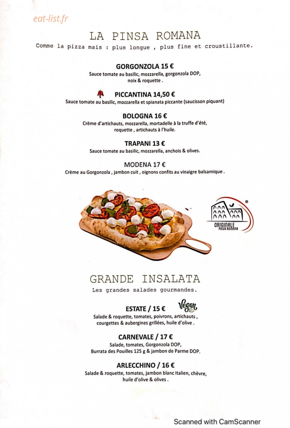 Georgio — carte page 2