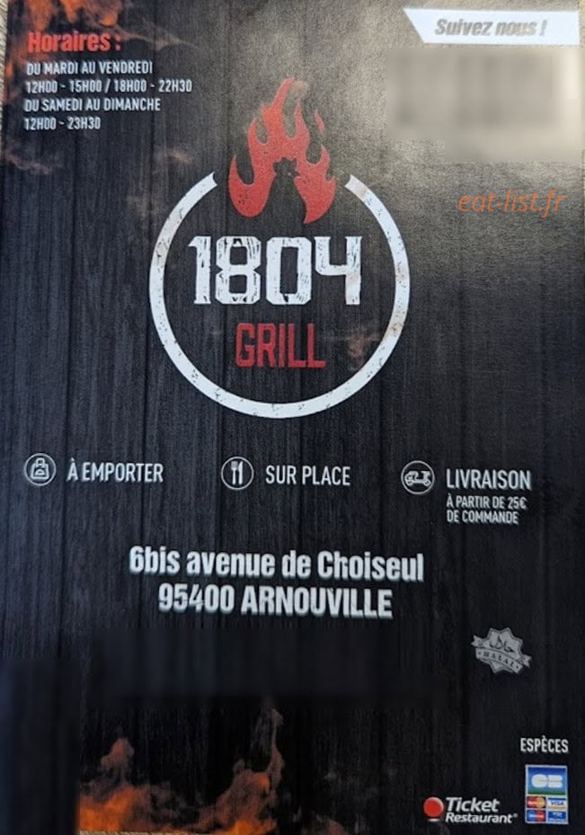 1804grill — carte page 1