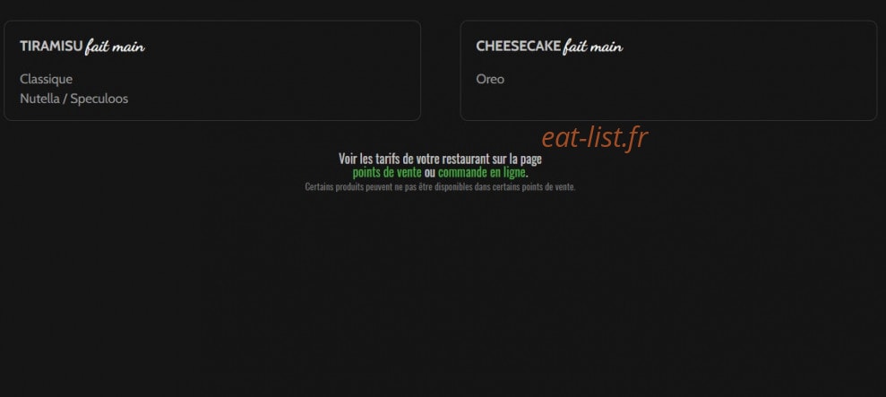 C Pizza au Feu de Bois — carte page 5