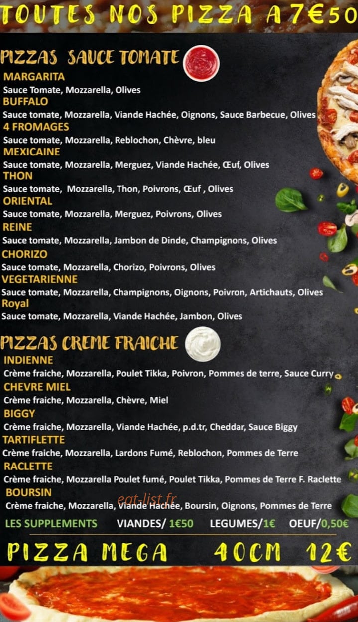 Chicken break — carte page 2