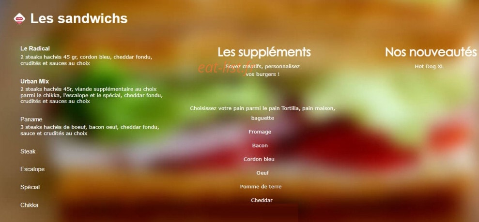H-express — carte page 1