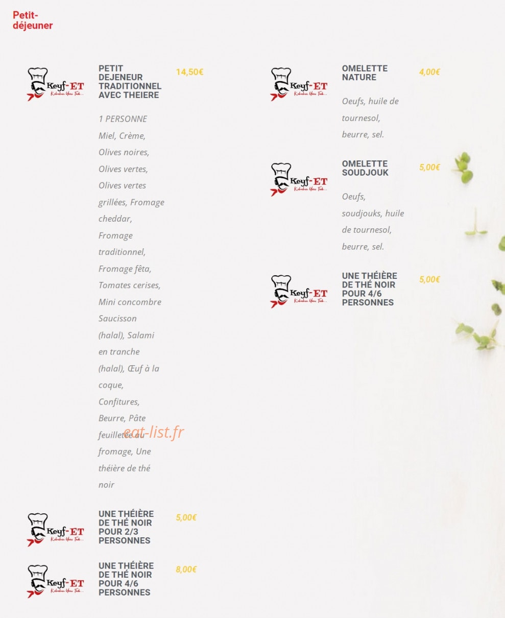 Keyf-et — carte page 1
