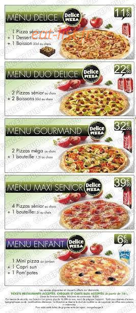 Pizza Délice — carte page 4
