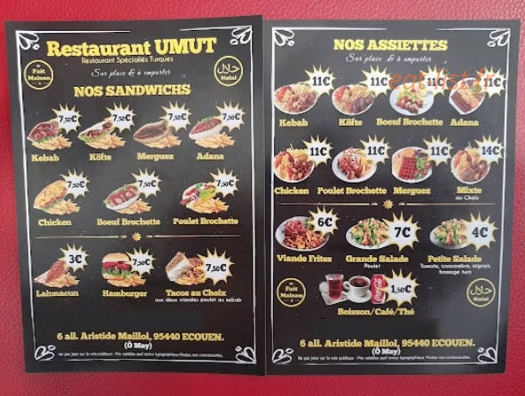 Umut — carte page 1