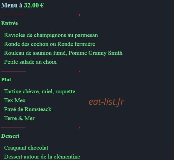 Domaine le Centaure — carte page 1