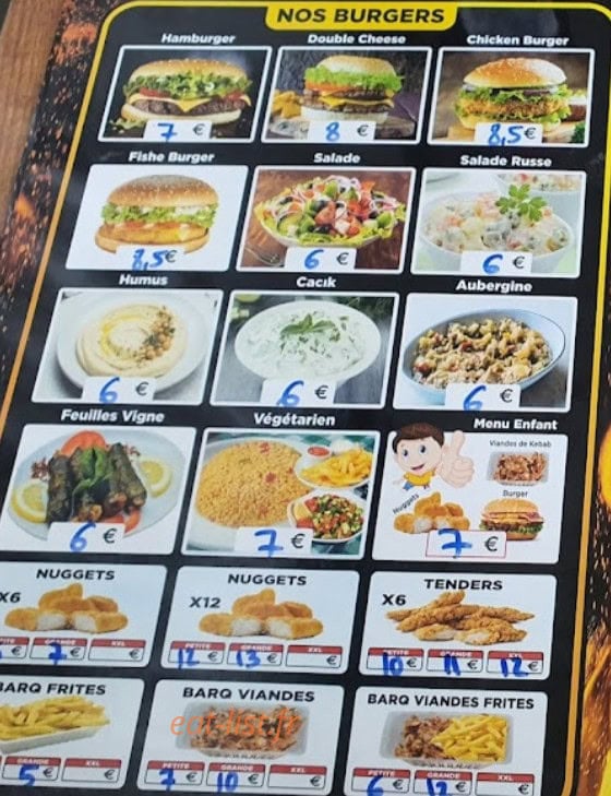 Asli grill — carte page 2