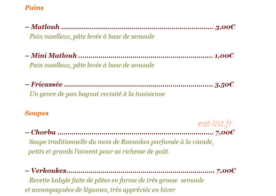 Corne De Gazelle — carte page 2