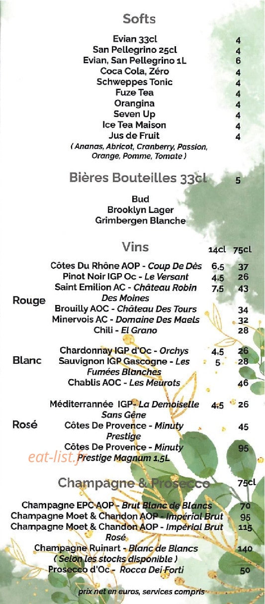 Le Chat l’Heureux — carte page 4