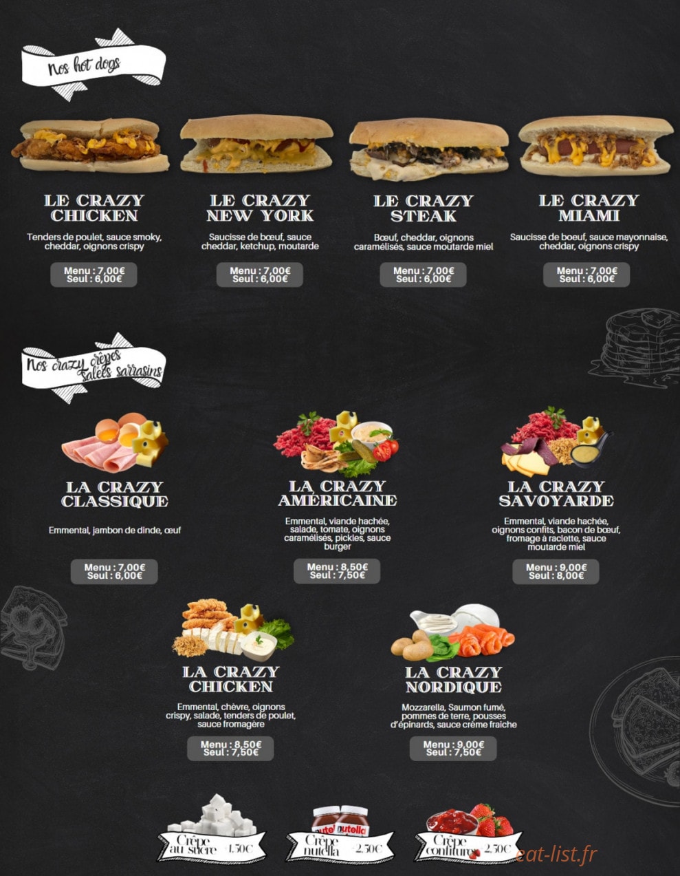 O'Crazy — carte page 2