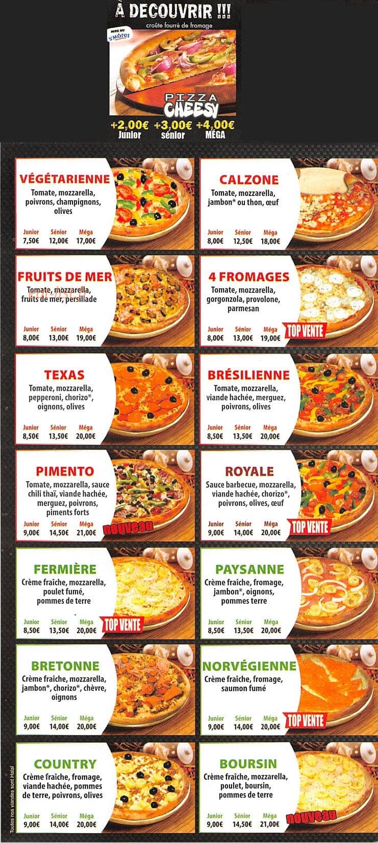 Pizza Must — carte page 3