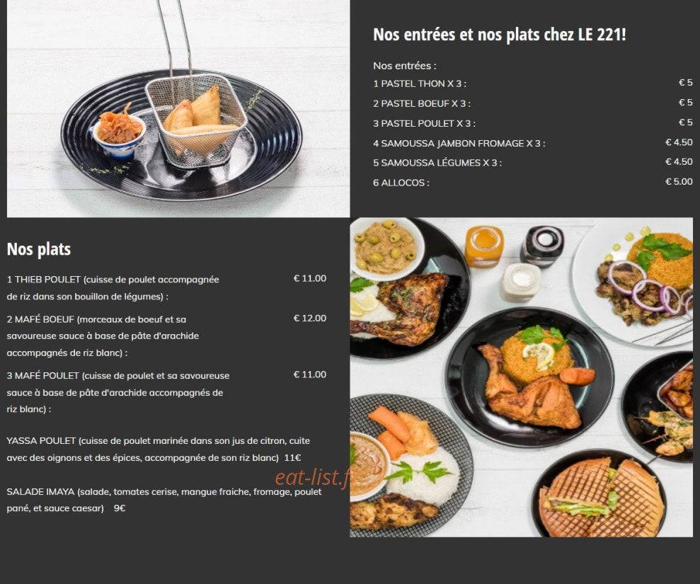 Le 221 — carte page 1