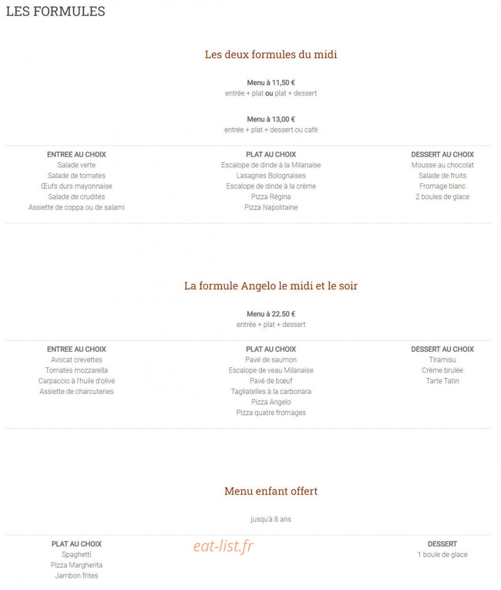 Angelo — carte page 1