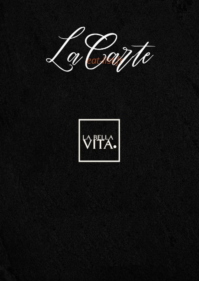 La Bella Vita — carte page 1