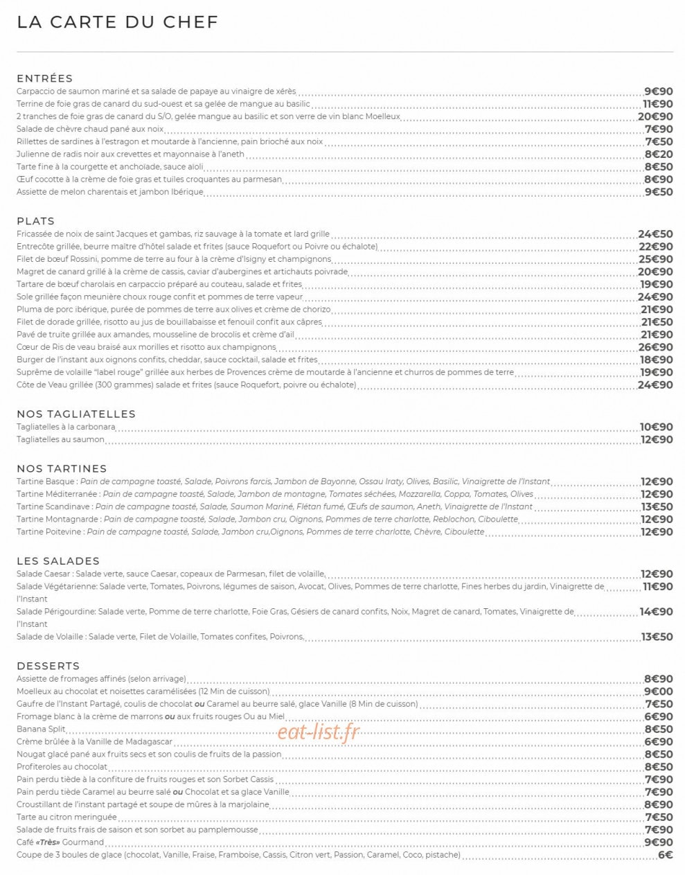 L'Instant Partagé — carte page 5