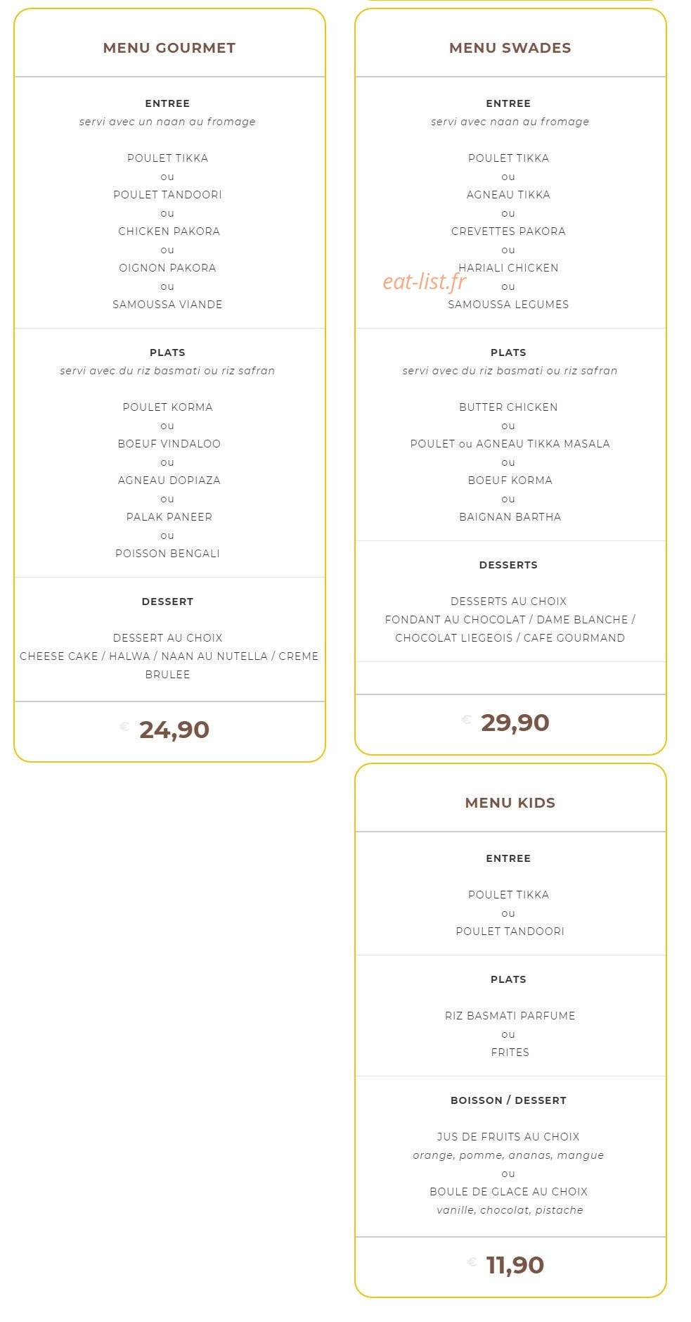 Swades — carte page 2