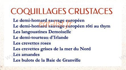 La criée — carte page 2